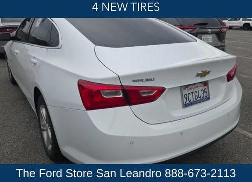 Summit White 2022 Chevrolet Malibu 1LS