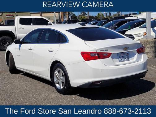 Summit White 2022 Chevrolet Malibu 1LS