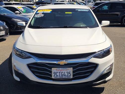 Summit White 2022 Chevrolet Malibu 1LS