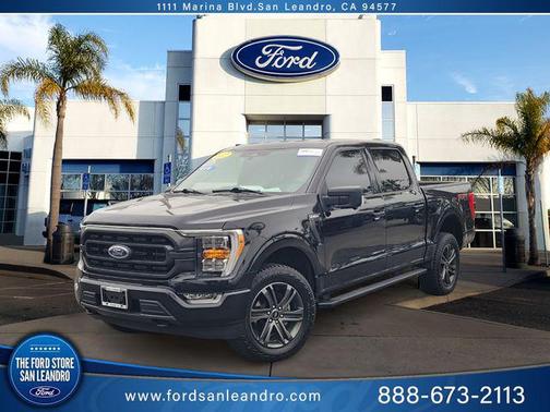 Agate Black Metallic 2022 Ford F-150 XLT