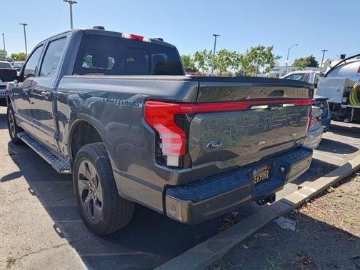 Carbonized Gray Metallic 2022 Ford F-150 Lightning LARIAT