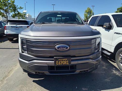Carbonized Gray Metallic 2022 Ford F-150 Lightning LARIAT