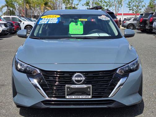 Atlantic Gray Metallic 2025 Nissan Sentra SV