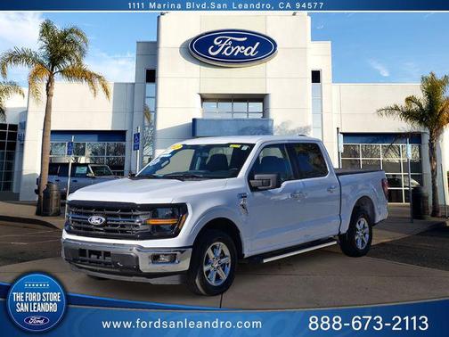 Oxford White 2025 Ford F-150 XLT