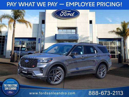 Carbonized Gray Metallic 2026 Ford Explorer ST