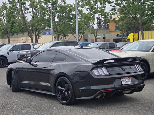 Dark Matter Gray Metallic 2022 Ford Mustang EcoBoost