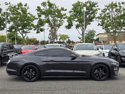 Dark Matter Gray Metallic 2022 Ford Mustang EcoBoost