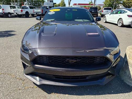 Dark Matter Gray Metallic 2022 Ford Mustang EcoBoost