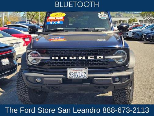 Antimatter Blue Metallic 2021 Ford Bronco Wildtrak