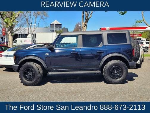 Antimatter Blue Metallic 2021 Ford Bronco Wildtrak