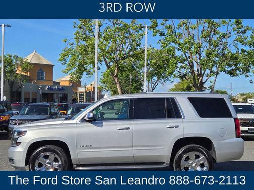 Silver Ice Metallic 2017 Chevrolet Tahoe Premier
