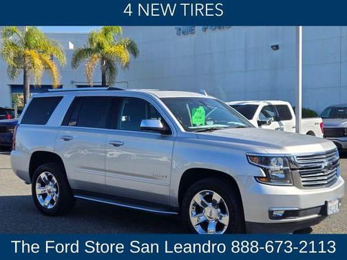 Silver Ice Metallic 2017 Chevrolet Tahoe Premier