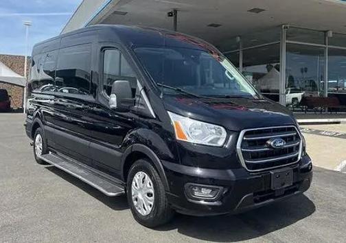 Black Metallic 2024 Ford Transit-350 XLT