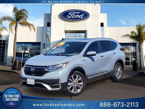 Sonic Gray Pearl 2022 Honda CR-V Hybrid Touring