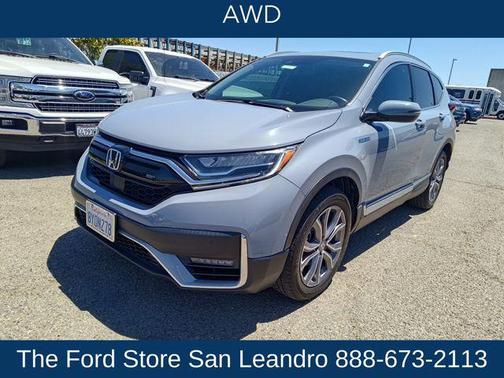 Sonic Gray Pearl 2022 Honda CR-V Hybrid Touring