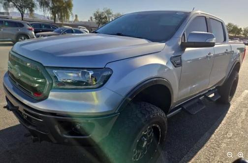 Iconic Silver Metallic 2021 Ford Ranger LARIAT