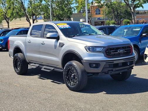 Iconic Silver Metallic 2021 Ford Ranger LARIAT