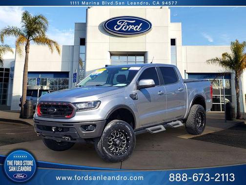 Iconic Silver Metallic 2021 Ford Ranger LARIAT