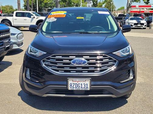 Agate Black Metallic 2021 Ford Edge SEL