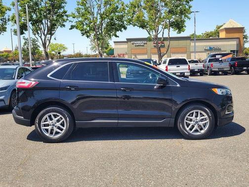 Agate Black Metallic 2021 Ford Edge SEL