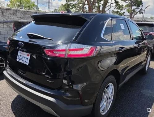 Agate Black Metallic 2021 Ford Edge SEL