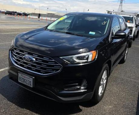 Agate Black Metallic 2021 Ford Edge SEL