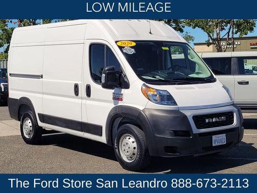 Bright White Clearcoat 2020 RAM ProMaster 1500 Base