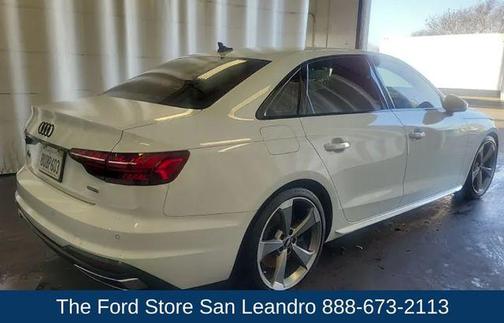 Glacier White Metallic 2021 Audi A4 45 S line Premium Plus