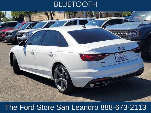 Glacier White Metallic 2021 Audi A4 45 S line Premium Plus