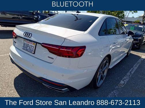 Glacier White Metallic 2021 Audi A4 45 S line Premium Plus