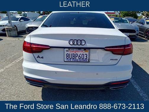 Glacier White Metallic 2021 Audi A4 45 S line Premium Plus