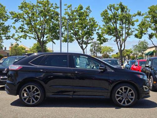 Shadow Black 2018 Ford Edge Sport