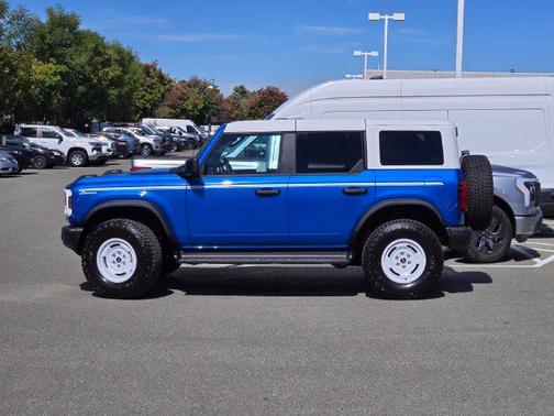 Velocity Blue Metallic 2026 Ford Bronco Heritage Edition