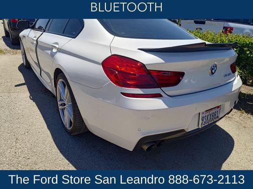 Alpine White 2015 BMW 650 650i Gran Coupe