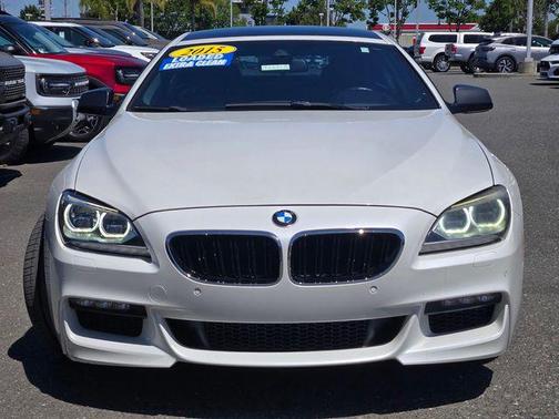 Alpine White 2015 BMW 650 650i Gran Coupe