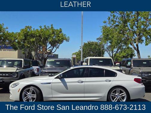 Alpine White 2015 BMW 650 650i Gran Coupe