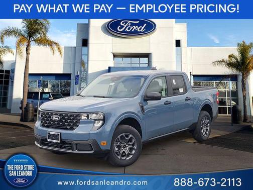Azure Gray Metallic Tri-Coat 2026 Ford Maverick XLT