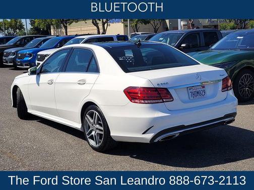 Polar White 2014 Mercedes-Benz E-Class 4MATIC