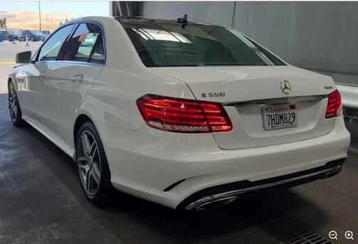Polar White 2014 Mercedes-Benz E-Class 4MATIC