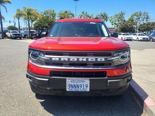 Hot Pepper Red Metallic Tinted Clearcoat 2024 Ford Bronco Sport Big Bend