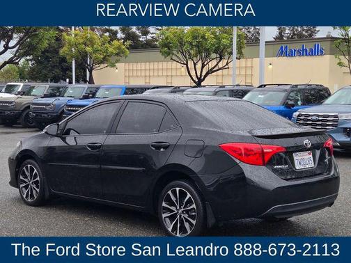 Black Sand Pearl 2017 Toyota Corolla SE