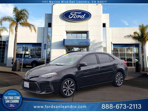 Black Sand Pearl 2017 Toyota Corolla SE