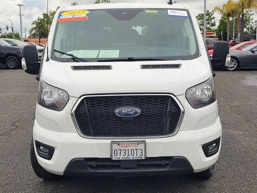 Oxford White 2023 Ford Transit-350 XLT