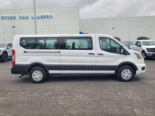 Oxford White 2023 Ford Transit-350 XLT