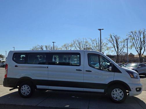 Oxford White 2023 Ford Transit-350 XLT