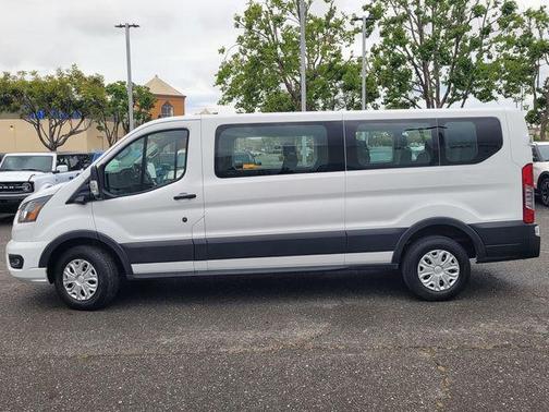Oxford White 2023 Ford Transit-350 XLT