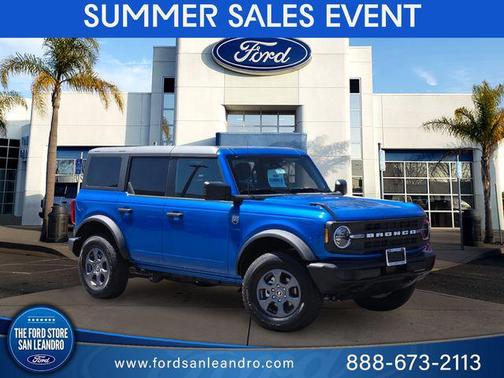 Velocity Blue Metallic 2025 Ford Bronco Big Bend