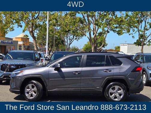 Magnetic Gray Metallic 2024 Toyota RAV4 Hybrid XLE