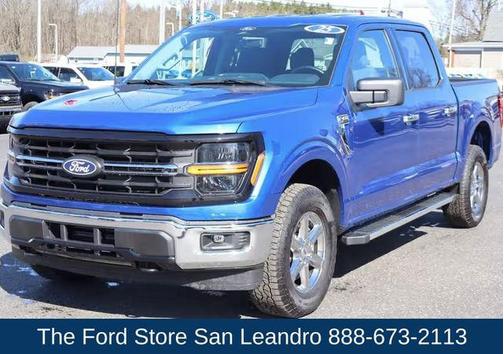 Atlas Blue Metallic 2025 Ford F-150 XLT