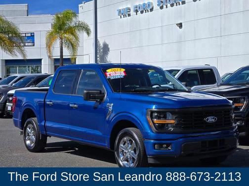 Atlas Blue Metallic 2025 Ford F-150 XLT